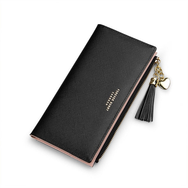 High quality leather womens wallet