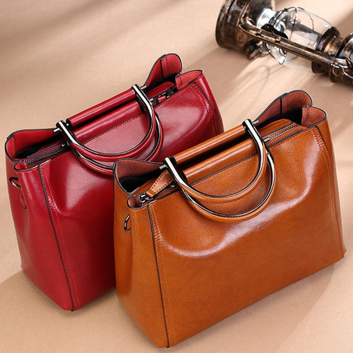 2019  Soft Leather Ladies Totes Bags